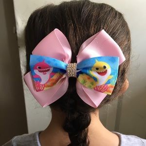 Girl Bows Blue